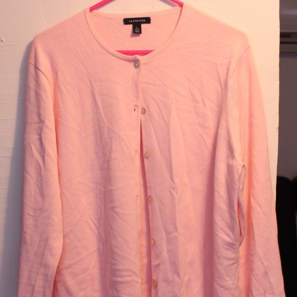Pink Cardigan